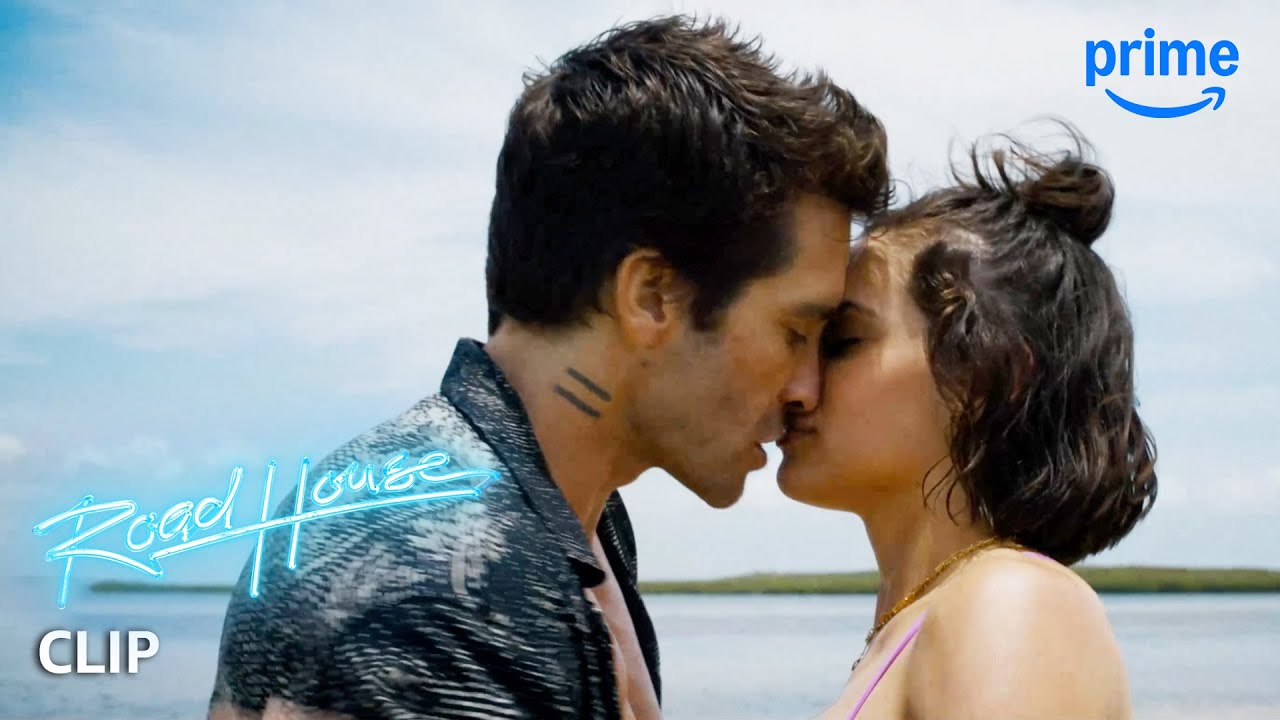 Le baiser passionné de Dalton et Ellie | Road House sur Prime Video