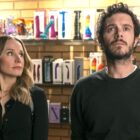 "Nobody Wants This." (L to R) Kristen Bell as Joanne, Adam Brody as Noah in episode 106 of Nobody Wants This. Cr. Adam Rose/Netflix &copy; 2024