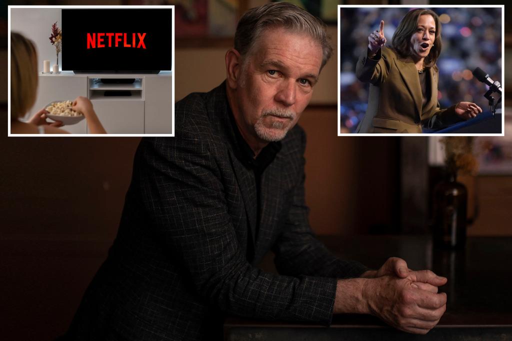 Augmentation des annulations sur Netflix après le soutien du cofondateur à Harris