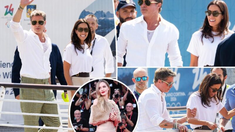 Brad Pitt et Ines de Ramon rayonnent au Festival de Venise 2023