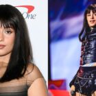 Camila Cabello birkin bob haircut at the iHeartRadio Music Festival in Las Vegas on September 20, birkin bob haircut, sheer grace ling dress, performance