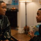 Diana and Tariq check in with one another during Power Book II: Ghost Season 4 Episode 7.