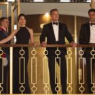 The crew is all dressed up during Doctor Odyssey Season 1 Episode 1.