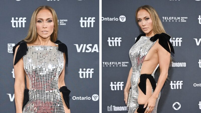 Jennifer Lopez ravive le ‘revenge dress’ à Toronto pour la première d’Unstoppable