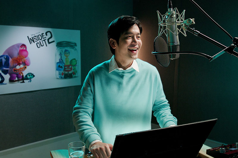 Joshua Garcia prête sa voix à un personnage dans ‘Inside Out 2’