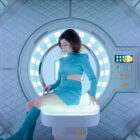 Cristin Milioti in the first "USS Callister" episode.