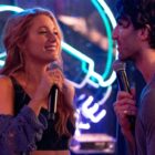 Lily (Blake Lively) and Ryle (Justni Baldoni) singing together in "It Ends With Us"