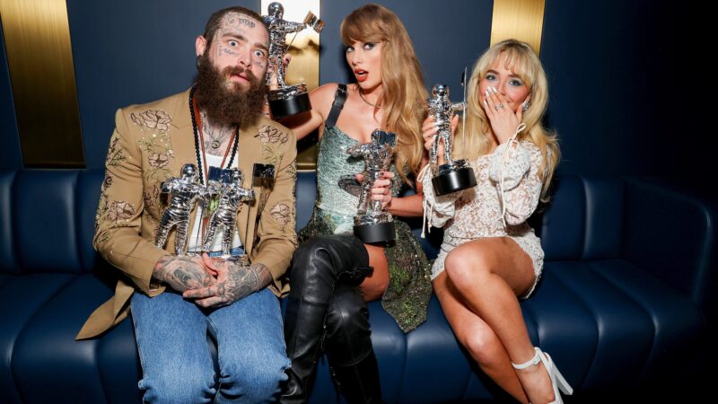 MTV VMAs 2024 : Taylor Swift et Post Malone triomphent avec “Fortnight”
