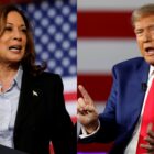 kamala harris donald trump side by side