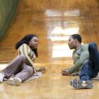 Quinta Brunson and Tyler James Williams in 