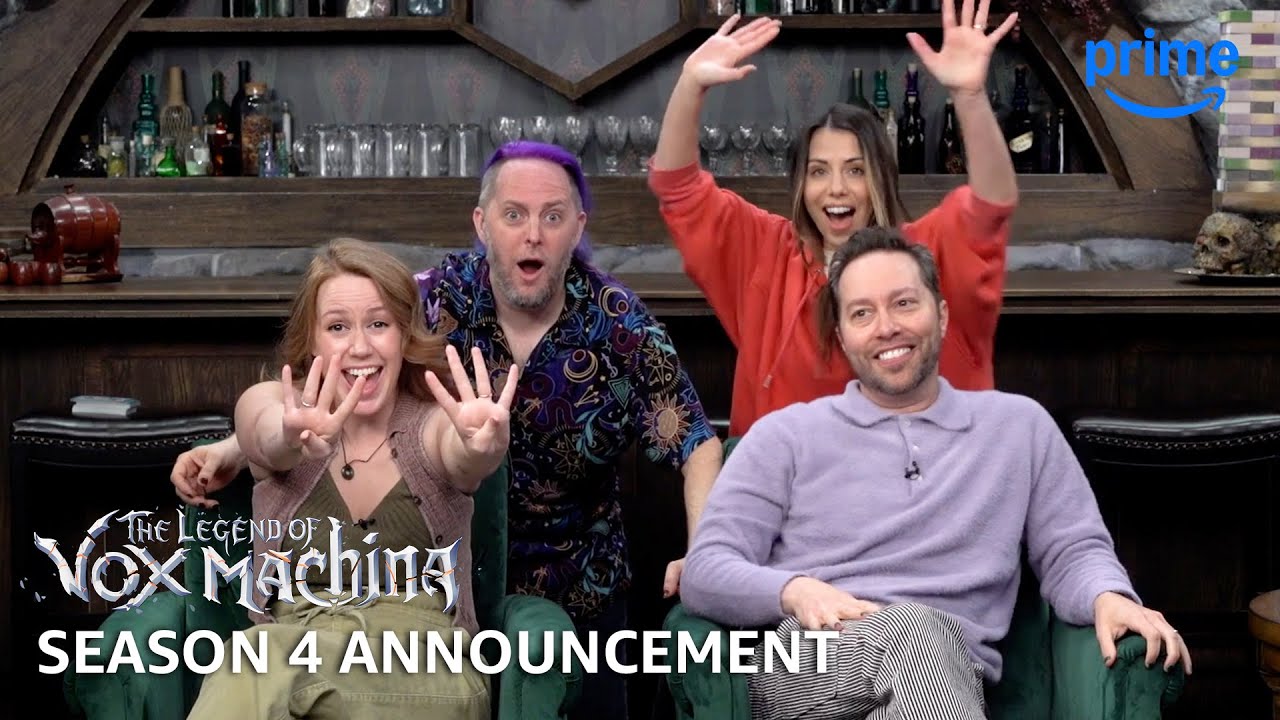 Annonce de la Saison 4 de The Legend of Vox Machina sur Prime Video !