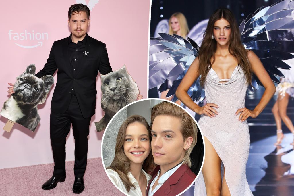 Dylan Sprouse surprend Barbara Palvin au Victoria’s Secret Fashion Show avec des cut-outs de leurs animaux
