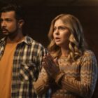 Utkarsh Amdbukar and Rose McIver in 