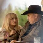 Kelly Reilly and Kevin Costner in 
