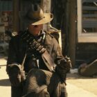 Fallout TV series The Ghoul sitting