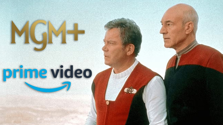 Les films Star Trek TOS et TNG quittent Paramount+ pour MGM+ et Prime Video