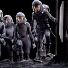 Richard Fleeshman as Lt. James Brice, Shalini Peiris as Dr. Sanjivni Kabir, Christie Burke as Lt. Sharon Garnet, Reece Ritchie as Lt. Spencer Lane