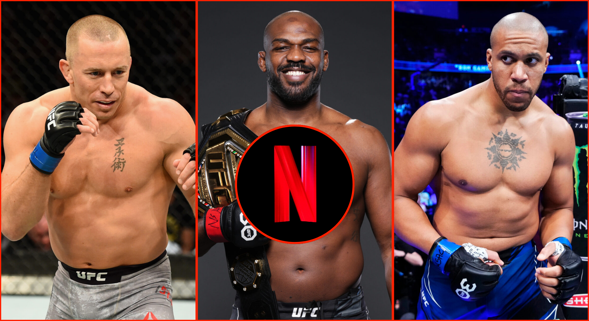 Netflix dévoile un trailer captivant pour sa série MMA avec Jon Jones, Georges St-Pierre et Ciryl Gane