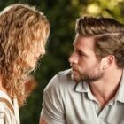 Laura Dern and Liam Hemsworth in "Lonely Planet" now streaming on Netfix