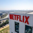 The Netflix building in Los Angeles