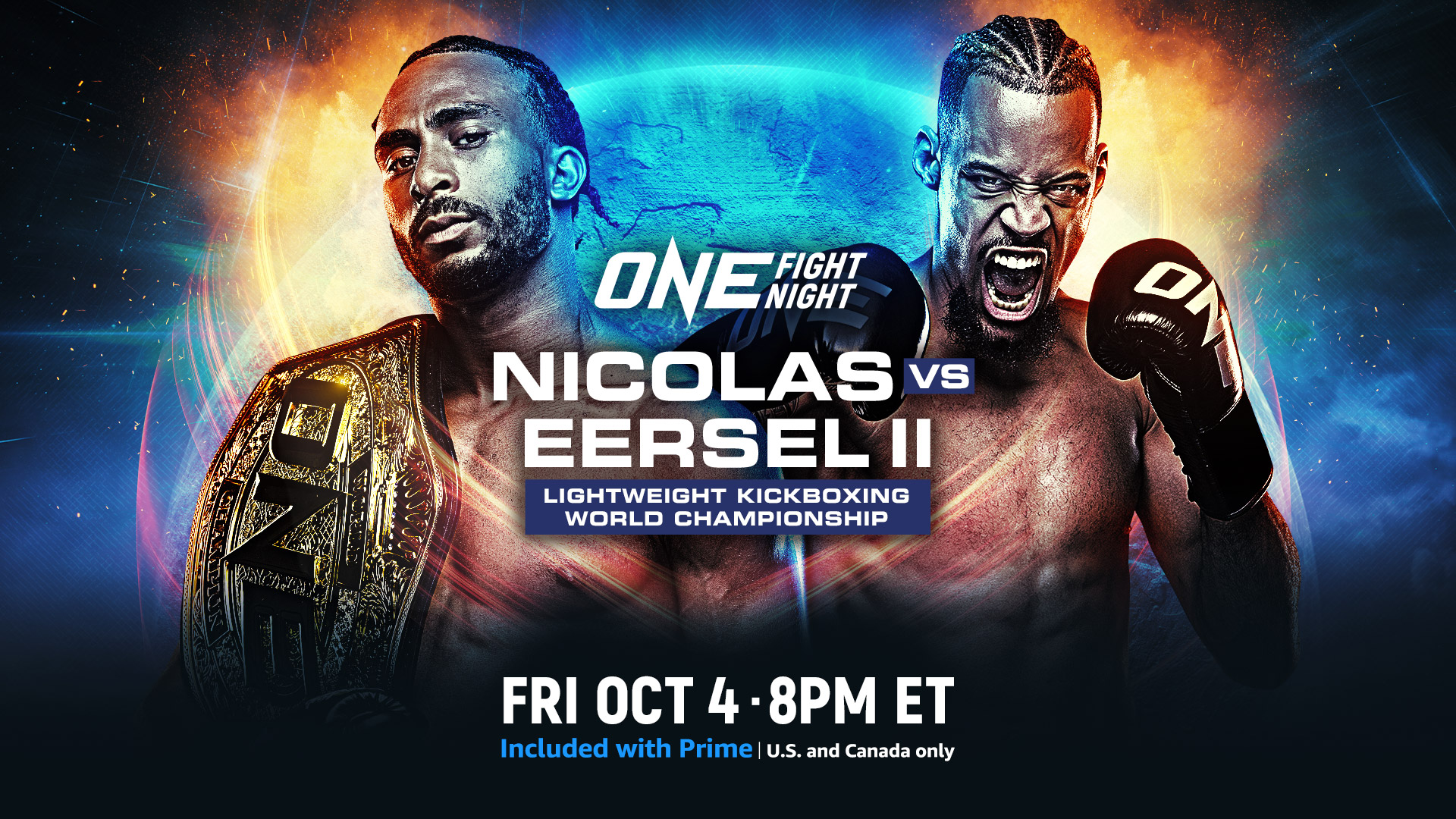Prime Video : Nicolas défie Eersel lors de ONE Fight Night 25