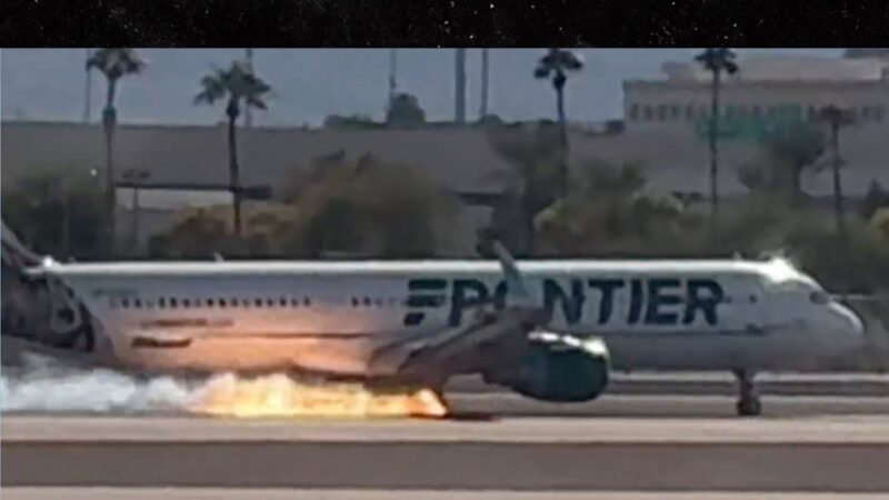 Un avion de Frontier Airlines prend feu à l’atterrissage, aucun blessé à déplorer