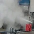 Real-Life Joker Wreaks Havoc at Former Workplace in Viral Video