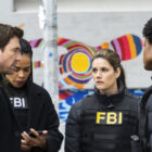 Dylan McDermott, Roxy Sternberg, Missy Peregrym, and Katherine Renee Kane in 
