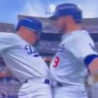 Dodgers' Groin Bump Celebration Goes Viral and Divides Social Media