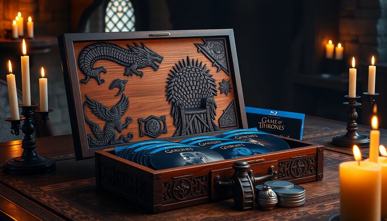 Le coffret Game of Thrones intégral : le cadeau ultime pour les fans de la série culte