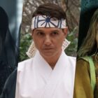 Emily Watson in Dune: Prophecy; Ralph Macchio in Cobra Kai; Rebecca Ferguson in Silo
