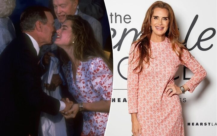 Brooke Shields dévoile son lien privilégié avec George H.W. Bush : un grand-père adoptif et conseiller amoureux