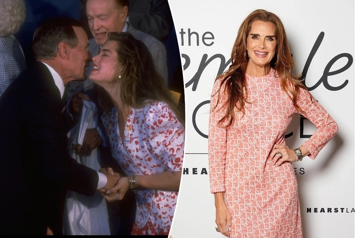 Brooke Shields dévoile son lien privilégié avec George H.W. Bush : un grand-père adoptif et conseiller amoureux