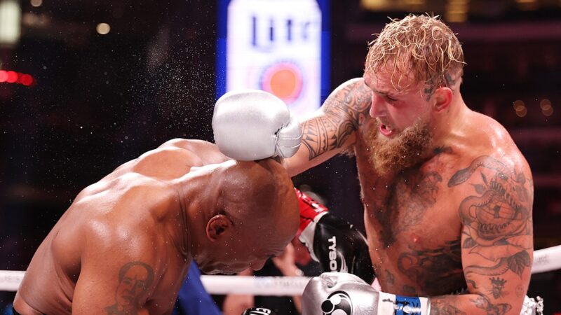 Jake Paul l’emporte face à Mike Tyson lors d’un combat très attendu