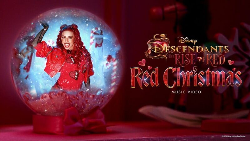 Kylie Cantrall dévoile son clip ‘Red Christmas’ dans Descendants sur Disney+