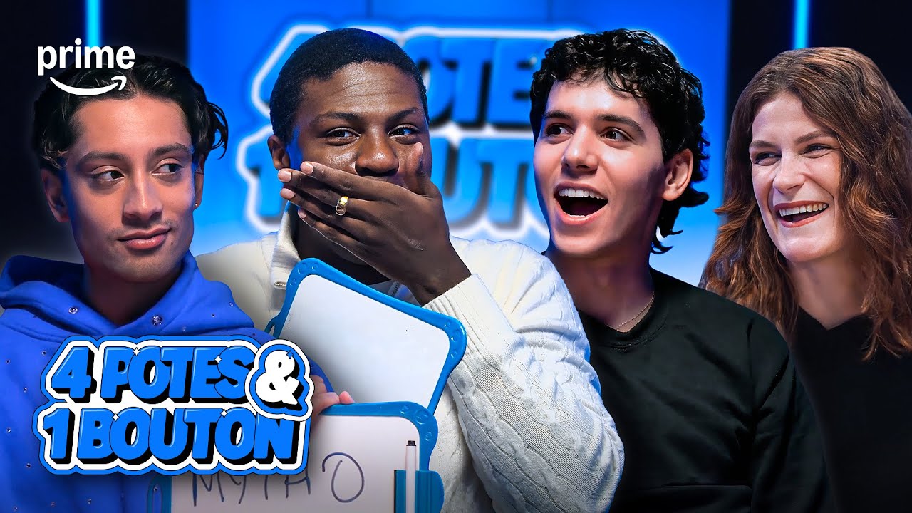4 POTES & 1 BOUTON : Découvrez Marcus, Sulivan, SparkDise et Solène !