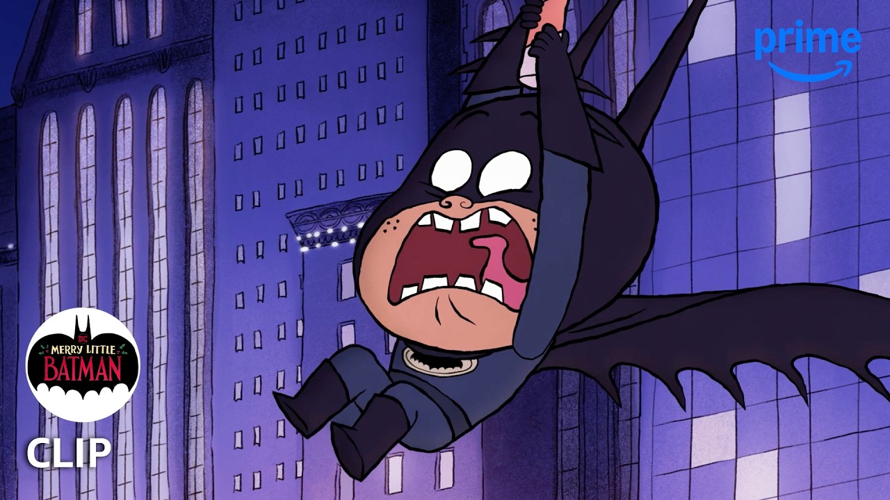 Damian affronte Bane et Poison Ivy | Merry Little Batman sur Prime Video