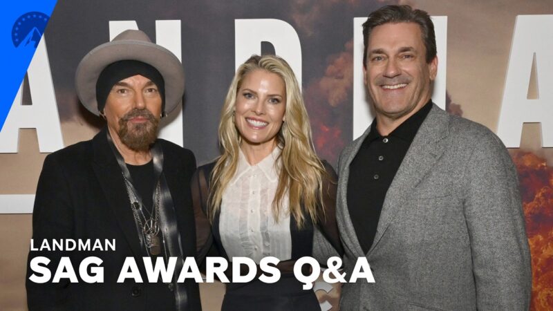 Landman : Questions-réponses SAG Awards avec Billy Bob Thornton et Jon Hamm