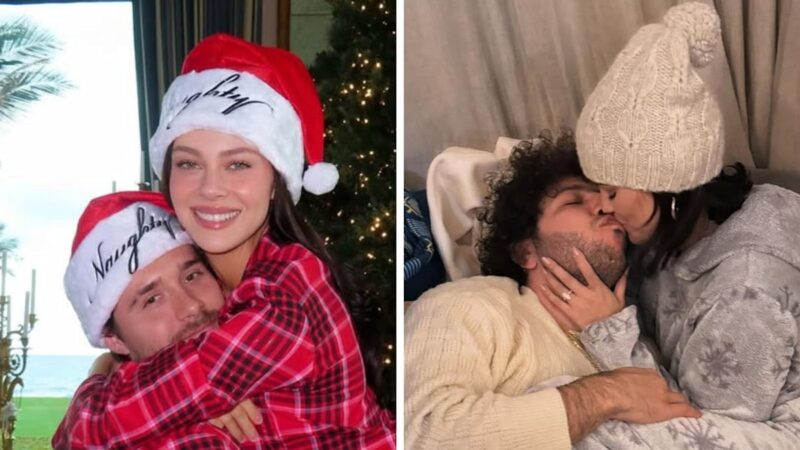 Noël féérique : ces stars dévoilent leurs moments romantiques en couple