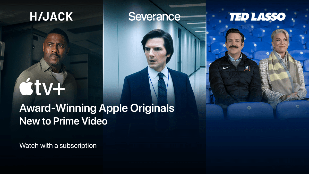 Apple TV+ disponible sur Prime Video