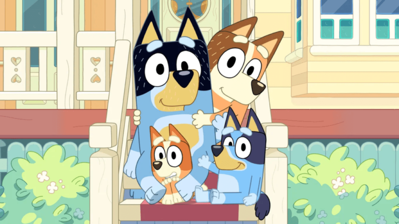 Bluey, la série la plus regardée de 2024 ?