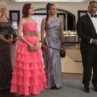 Molly Price as Det. Jackie Donnelly, Carrie Preston as Elsbeth Tascioni, Carra Patterson as Kaya Blanke, and Wendell Pierce as Captain Wagner