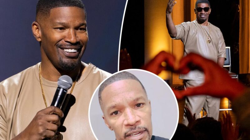 Jamie Foxx évoque son inquiétant problème de santé dans un spécial Netflix