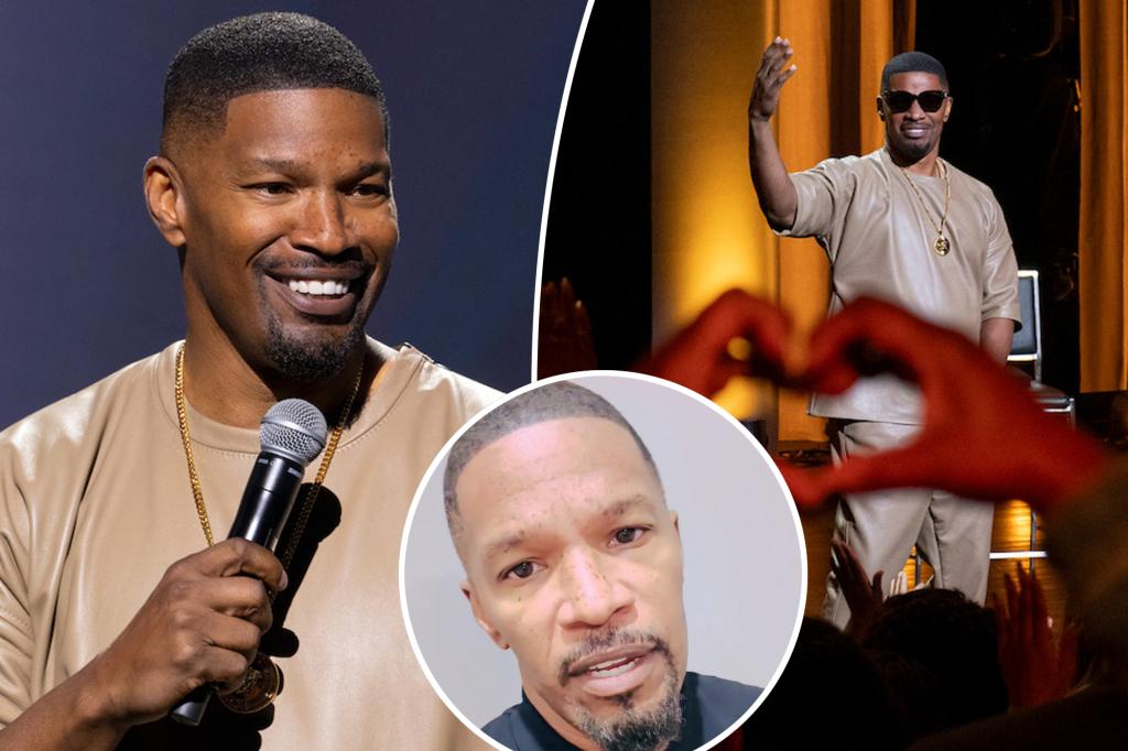 Jamie Foxx évoque son inquiétant problème de santé dans un spécial Netflix