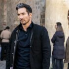 Jay Hayden as Agent Tyler Booth and Eva-Jane Willis as Europol Agent Megan “Smitty” Garretson — 