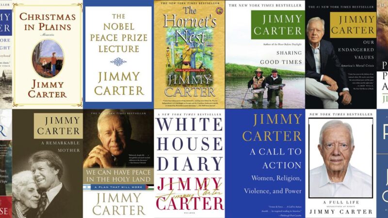 Jimmy Carter lauréat d’un prix pour sa carrière littéraire avant ses 100 ans