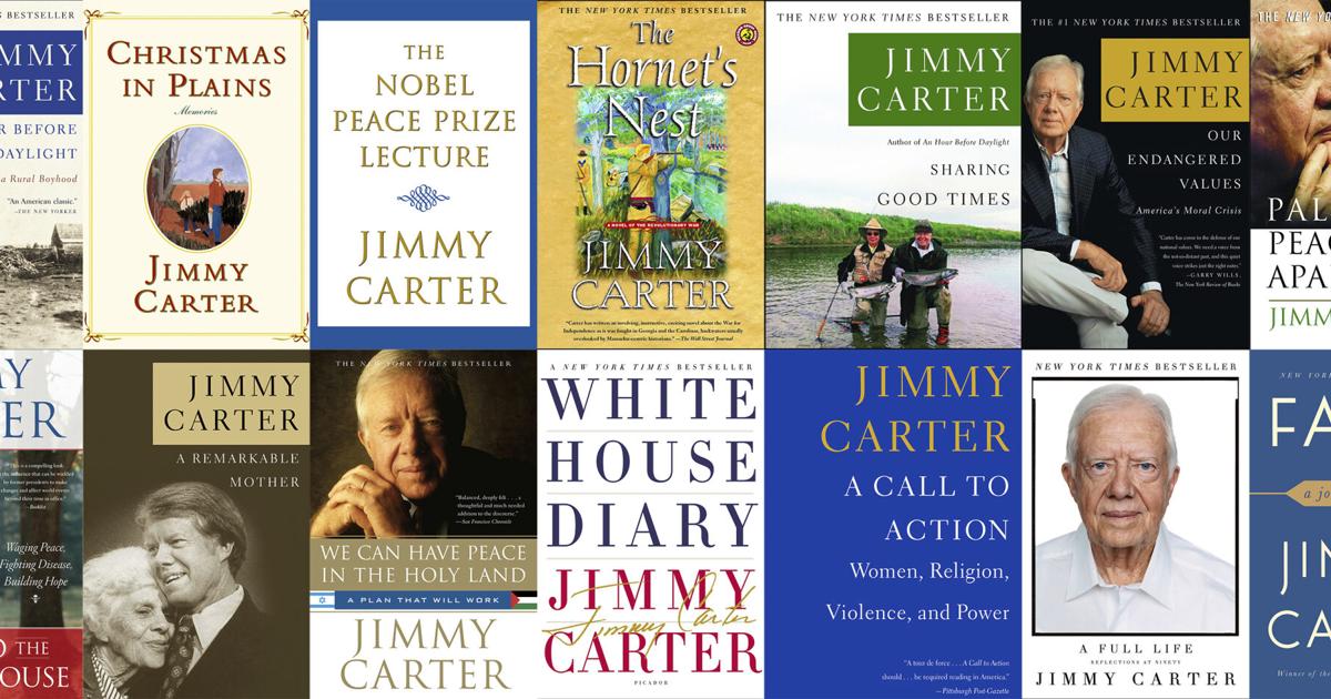 Jimmy Carter lauréat d’un prix pour sa carrière littéraire avant ses 100 ans