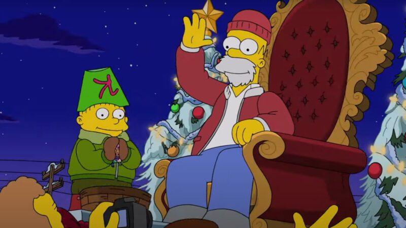 Un ancien personnage revient dans le spécial Noël des Simpson sur Disney+