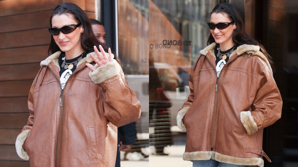 Bella Hadid relance la tendance des skinny jeans à New York