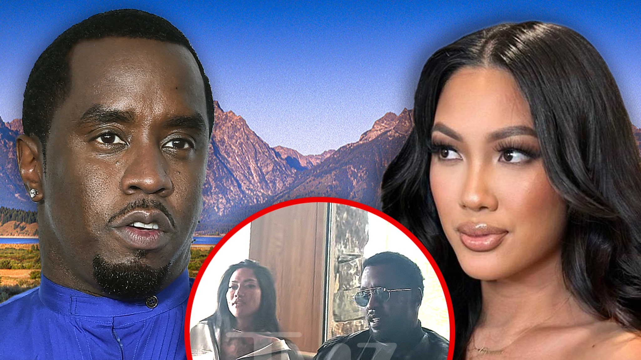 Diddy en vacances à Wyoming avant son arrestation : tensions et drama au resort